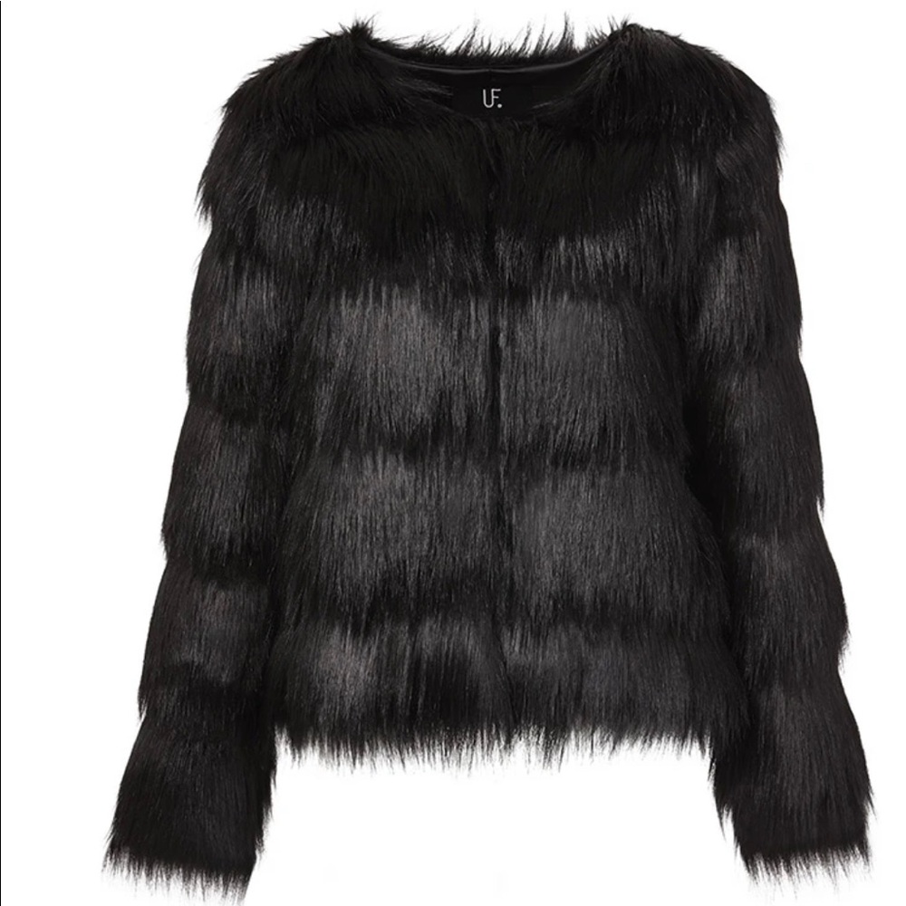 Unreal Faux Fur Jacket Size S